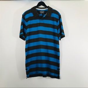 Roebuck & Co. Striped Rugby Polo, size L